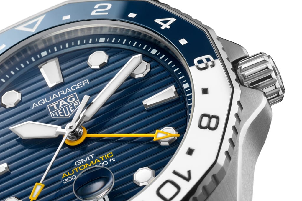 豪雅 Aquaracer 300m GMT 表盤(pán)