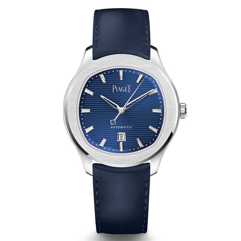 Piaget推出Polo Date 36mm藍(lán)色日歷大三針腕表