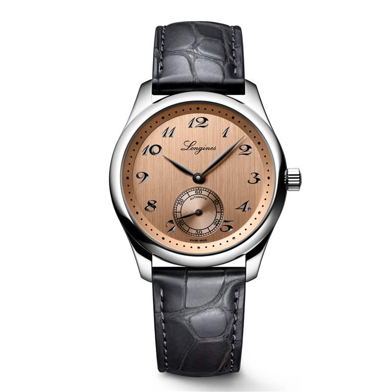 『新表』浪琴推出Master Small Seconds小秒針腕表：凹雕時標(biāo)