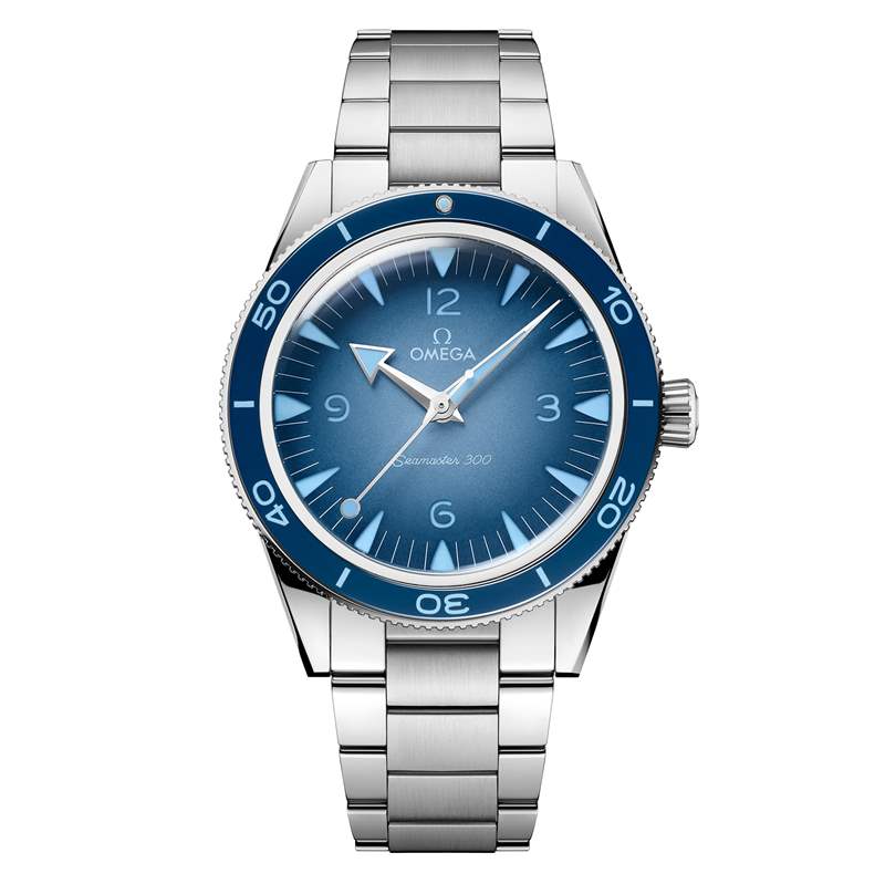 『新表』歐米茄推出8枚Seamaster 75th Anniversary Summer Blue海馬系列75周年腕表：藍色的變幻