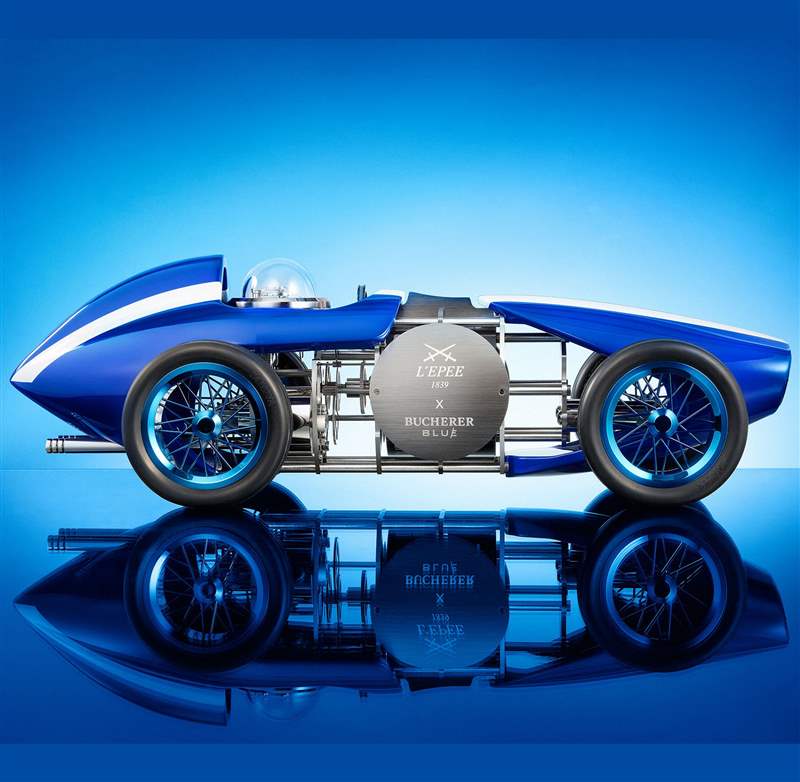 Bucherer推出3枚Bucherer Blue時計新作：Girard-Perregaux、H. Moser & Cie.和L’Epe?e合作版