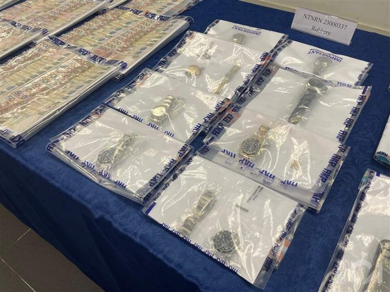 5月14日屯門(mén)搶錶案大部分失錶也是勞力士出品，犯人於上月底落網(wǎng)（01資料圖片/ 呂婉怡攝）