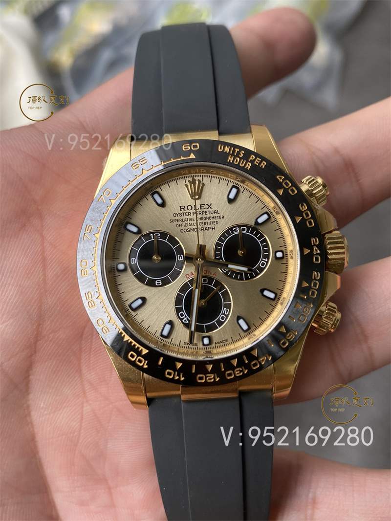 勞力士余文樂迪通拿4130機芯復刻表BT廠和C廠那個做的好