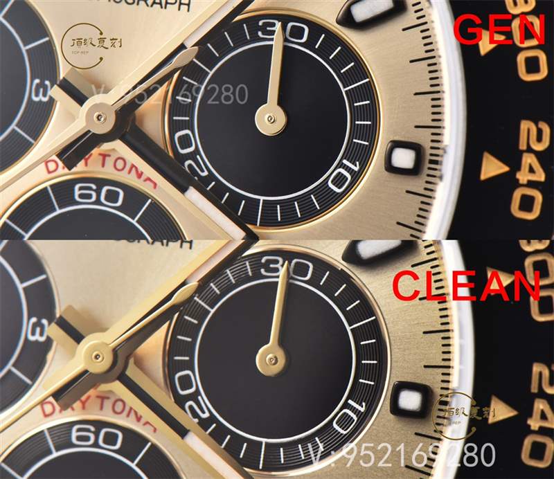 勞力士余文樂迪通拿4130機芯復刻表BT廠和C廠那個做的好