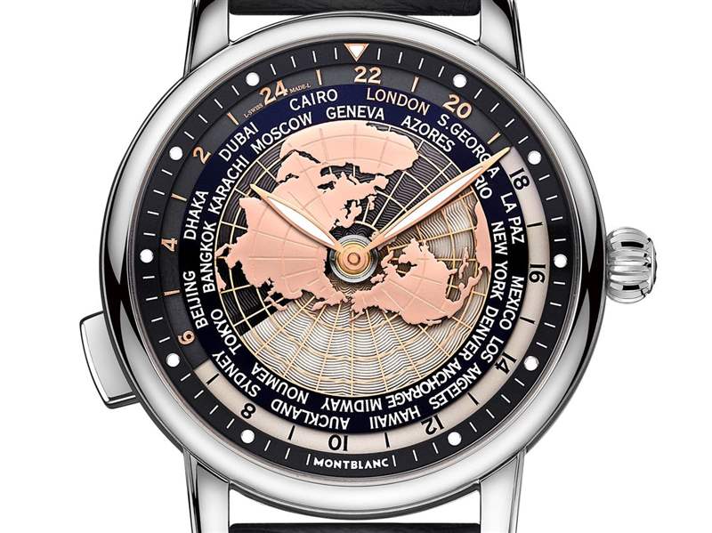Montblanc推出Star Legacy Orbis Terrarum 128675世界時(shí)腕表
