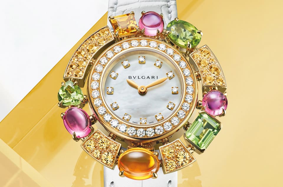 寶格麗Allegra珠寶與腕表系列用寶石當顏料彩繪女性活力神采