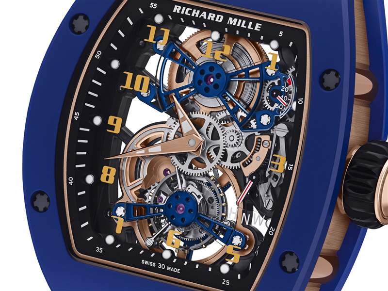 里查德米爾推出RM 17-02 Tourbillon鏤空陀飛輪腕表