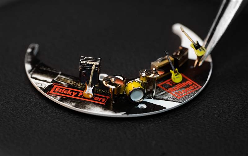 Jaquet Droz推出Rolling Stones Automaton訂制款腕表：致敬滾石樂隊