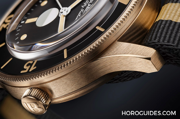 BLANCPAIN - 寶珀Fifty Fathoms 70周年紀念款第三彈! 青銅金五十噚登場