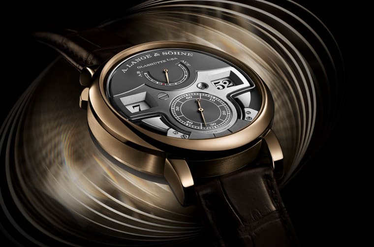 朗格Zeitwerk十進制三問表改采品牌獨家蜂蜜金材質(zhì)亮相