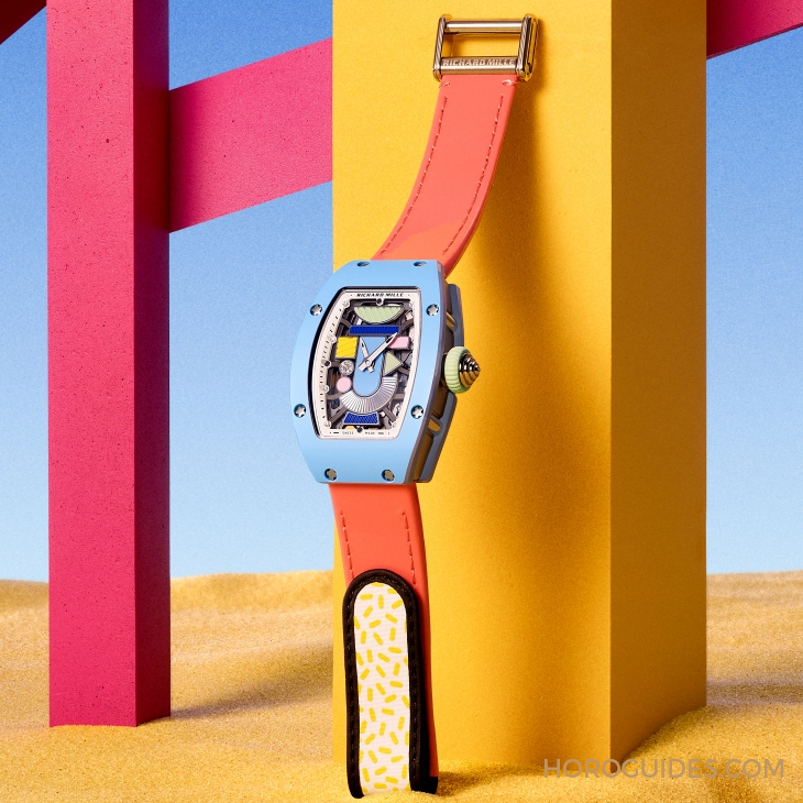 RICHARD MILLE - 融入曼菲斯風格粉嫩三色齊發｜RICHARD MILLE RM 07-01彩色陶瓷腕表