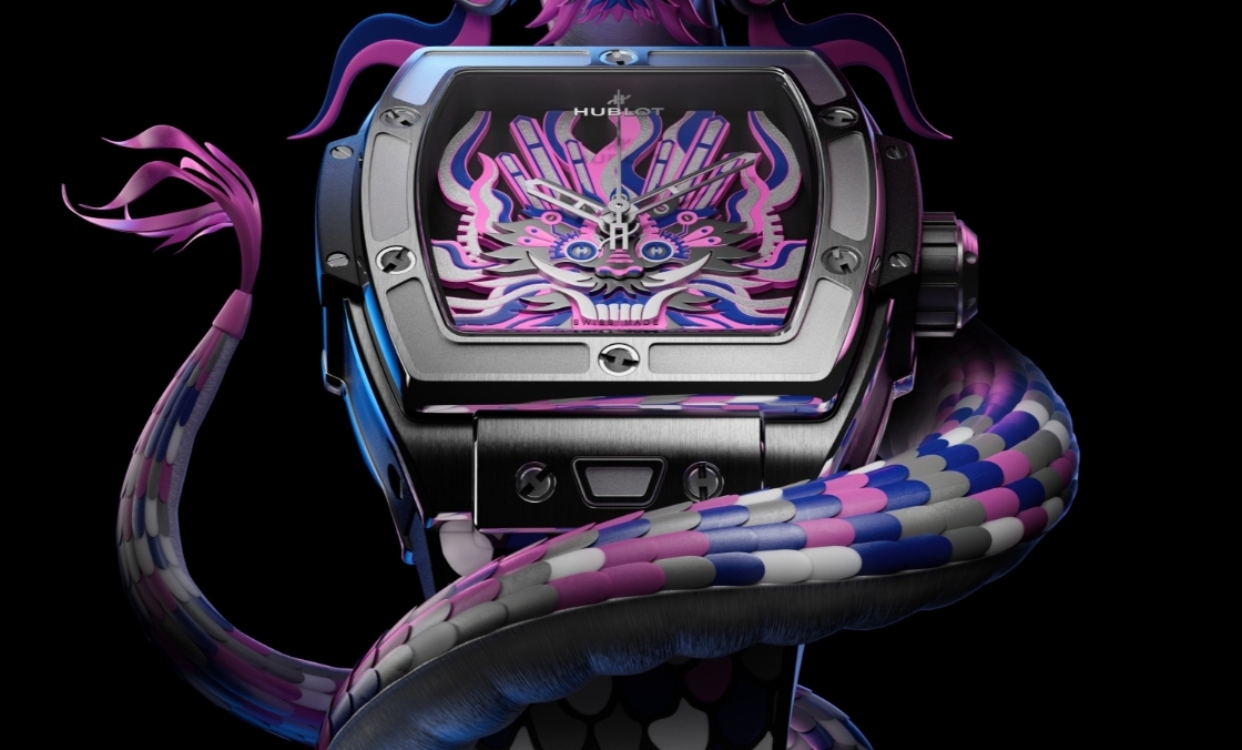 HUBLOT - 表上祥龍剪影｜HUBLOT融合剪紙藝術創Spirit of Big Bang鈦金龍表