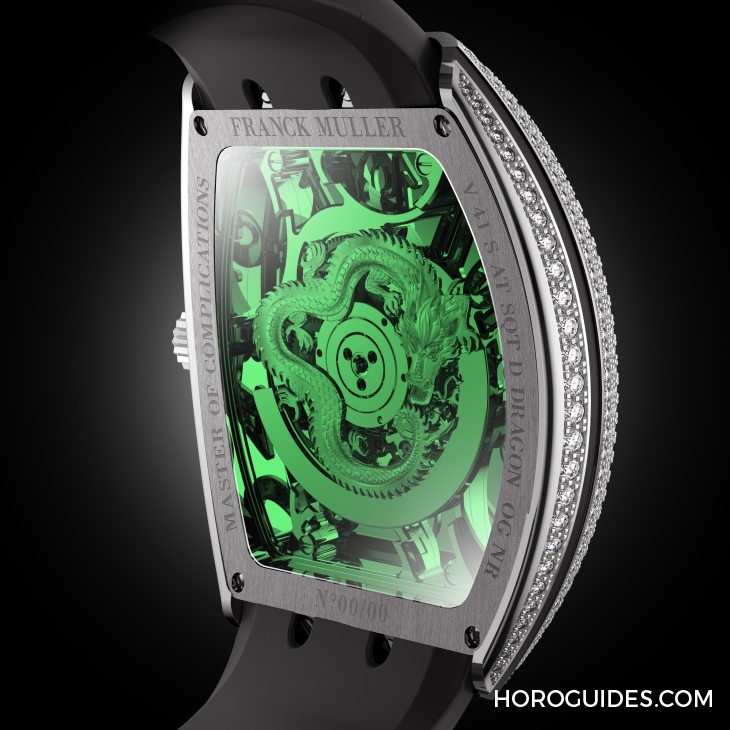 FRANCK MULLER - 最可愛(ài)的神話瑞獸！ FRANCK MULLER隆重呈獻(xiàn)Cintrée Curvex和Vanguard龍年限定版