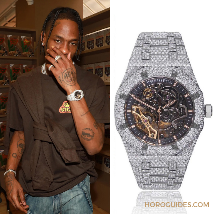 AUDEMARS PIGUET - 【名人表盒】盤點(diǎn)潮流風(fēng)向王Travis Scott戴些什么表