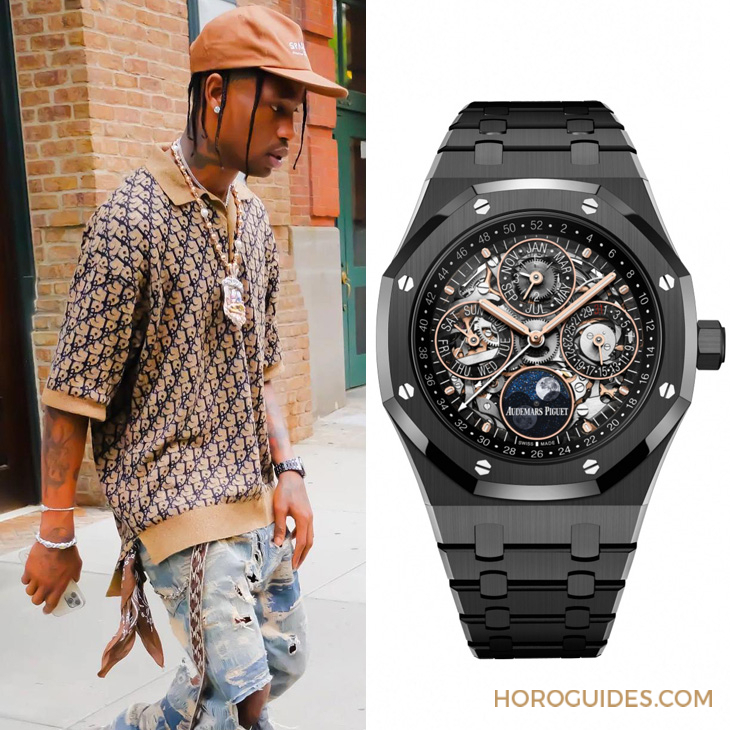 AUDEMARS PIGUET - 【名人表盒】盤點(diǎn)潮流風(fēng)向王Travis Scott戴些什么表