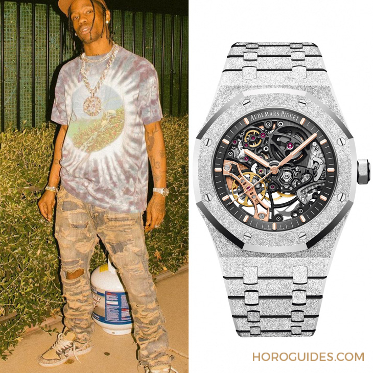 AUDEMARS PIGUET - 【名人表盒】盤點(diǎn)潮流風(fēng)向王Travis Scott戴些什么表