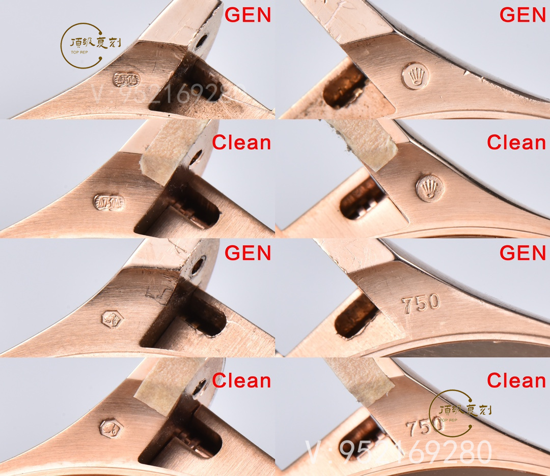 Clean廠C廠勞力士玫瑰金迪通拿m116505貝嫂同款真假對比正品怎么樣