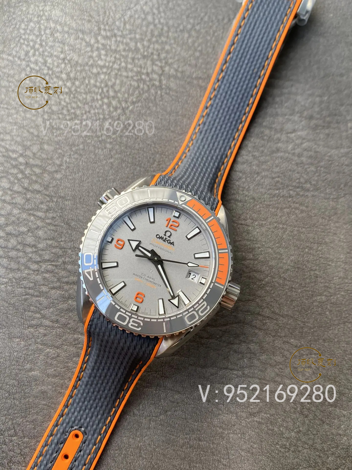 VS廠歐米茄海馬600灰盤鈦殼四分之一橙做工怎么樣